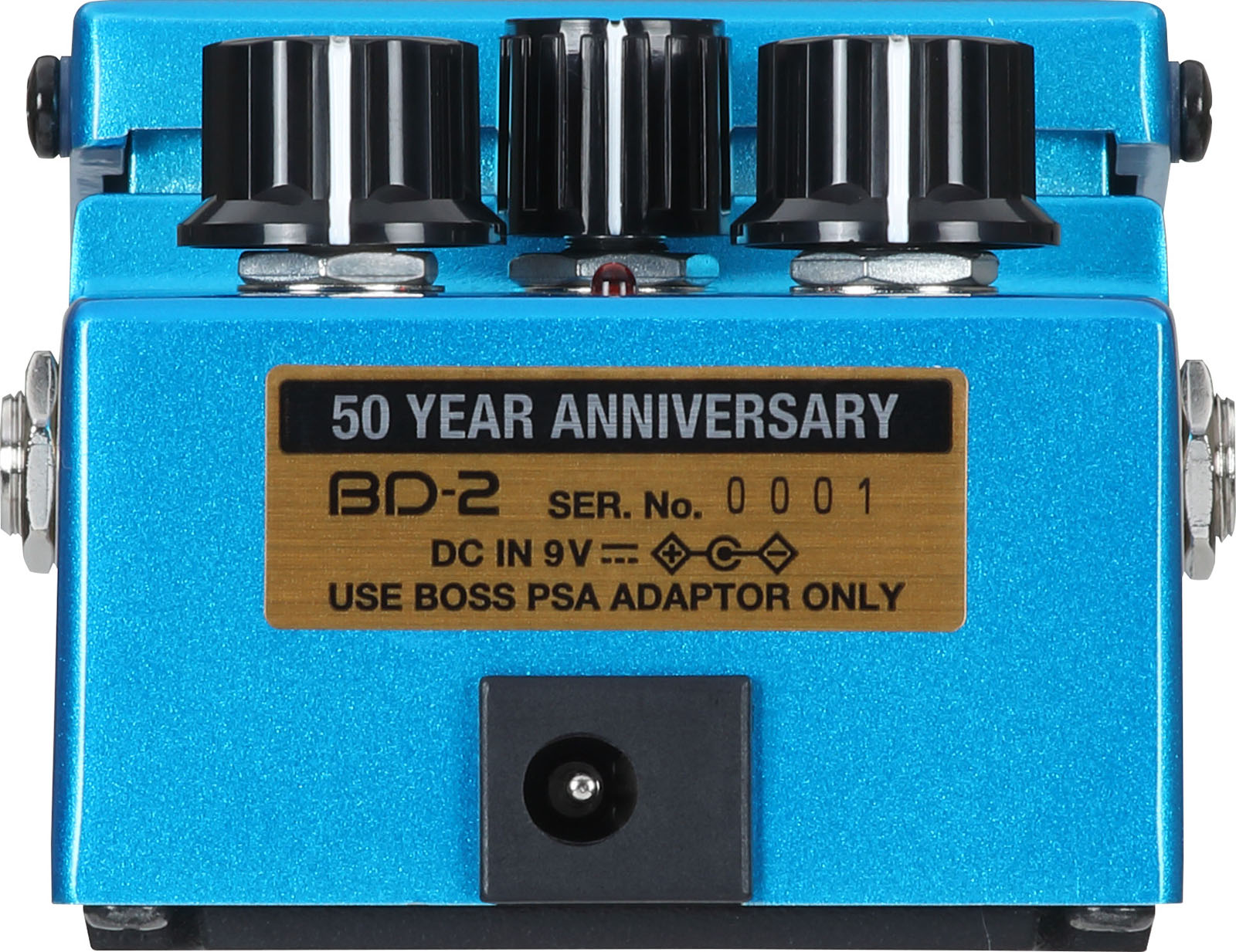 Boss Bd-2-b50a Blues Driver 50th Anniversary - Overdrive/Distortion/Fuzz Effektpedal - Variation 1