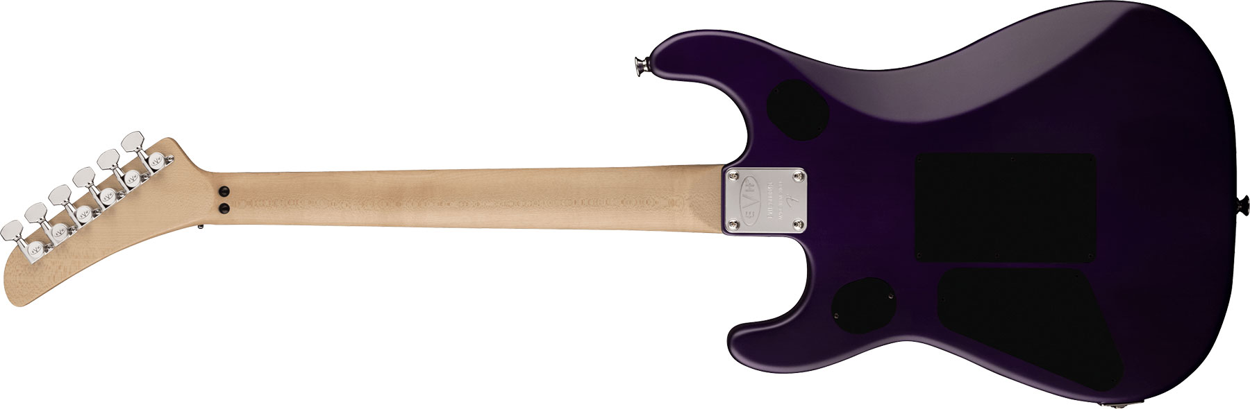 Evh 5150 Deluxe Qm Mex 2h Fr Eb - Purple Daze - E-Gitarre in Str-Form - Variation 1