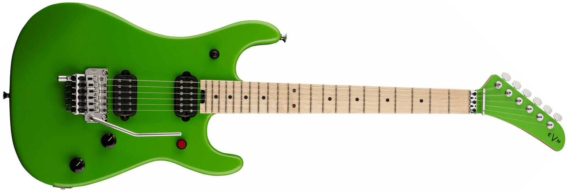 Evh 5150 Standard Mex 2h Fr Mn - Slime Green - E-Gitarre in Str-Form - Main picture