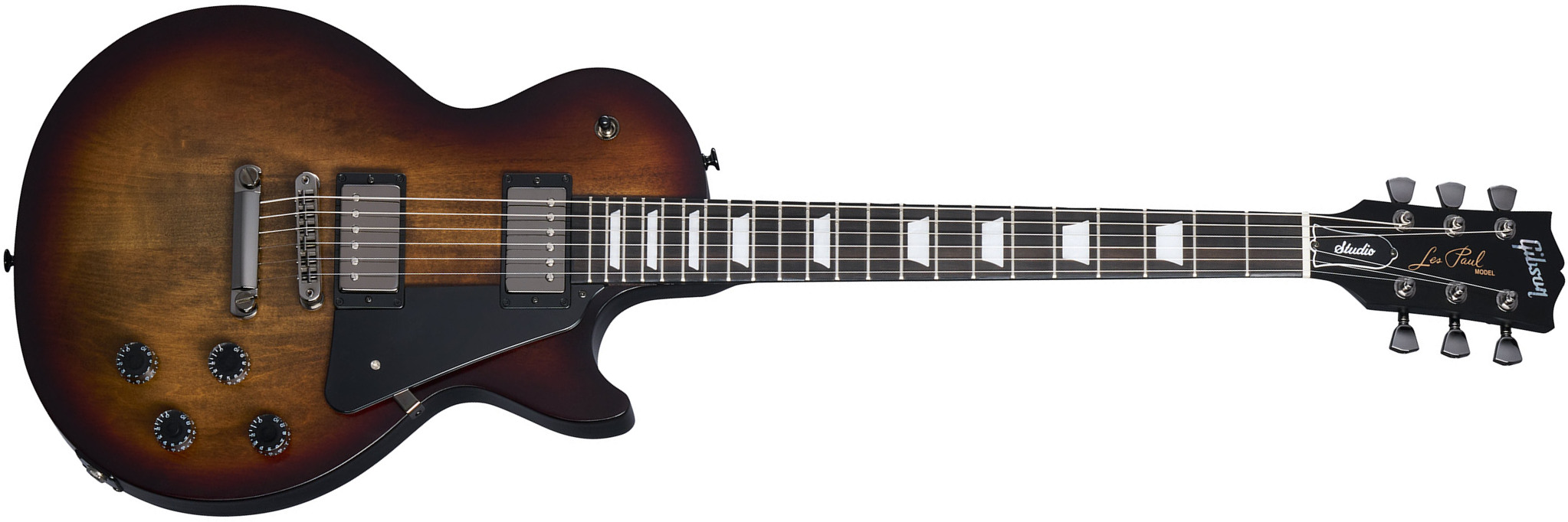 Gibson Les Paul Modern Studio Usa 2h Ht Eb - Smokehouse Satin - Single-Cut-E-Gitarre - Main picture