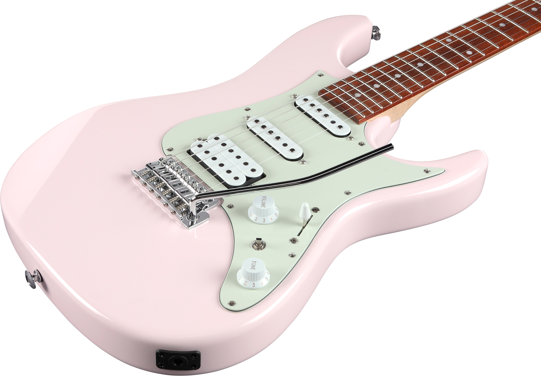 Ibanez Azes40 Ppk Standard Hss Trem Jat - Pastel Pink - E-Gitarre in Str-Form - Variation 2