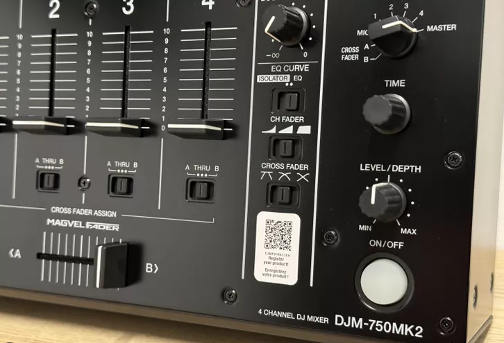 Pioneer Dj Djm-750mk2 - DJ-Mixer - Variation 5