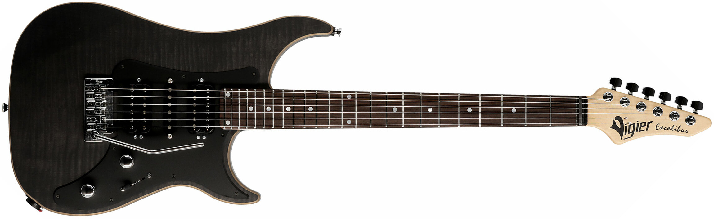 Vigier Excalibur Special Hsh Trem Rw - Black Diamond Matte - E-Gitarre in Str-Form - Main picture