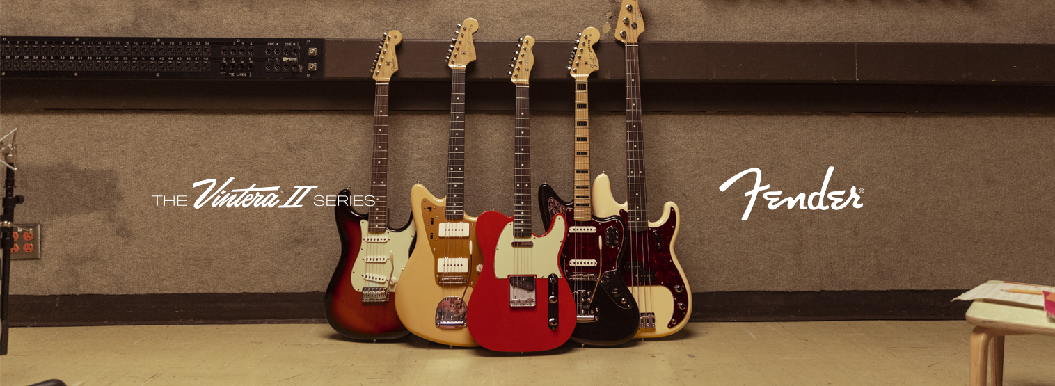 NOUVELLES FENDER VINTERA II SERIES