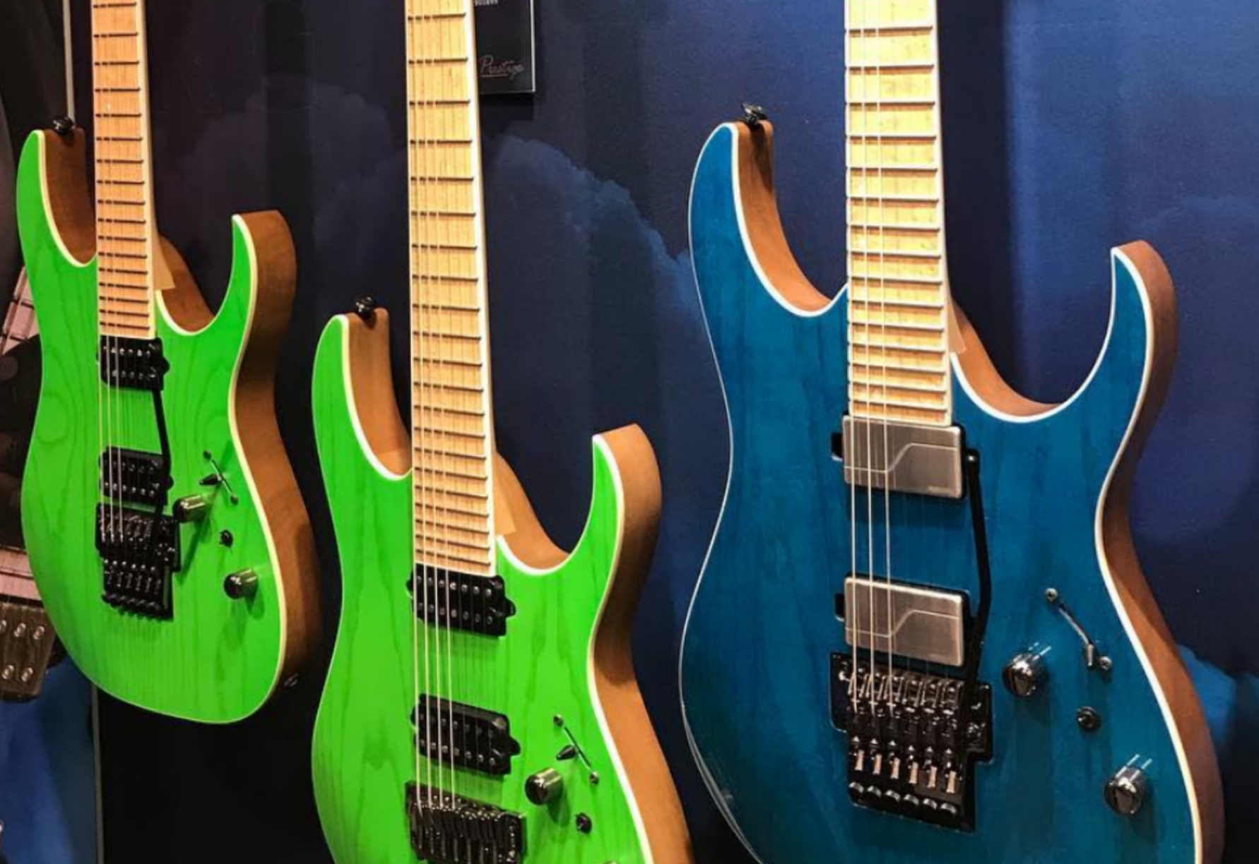 Les nouvelles RG 5000 Prestige d'Ibanez débarquent !