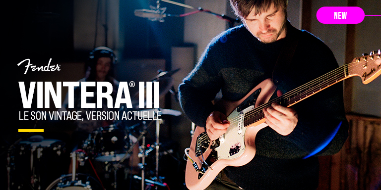<b><center>FENDER VINTERA III – DER VINTAGE-GEIST</center></b>