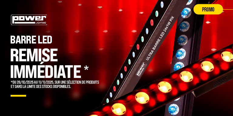 <b><center>CHAUVET & POWER LIGHTING LED-BARS</center></b>