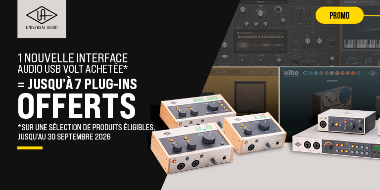 <b><center>VOLT: BIS ZU 7 KOSTENLOSE UAD-PLUG-INS</center></b>