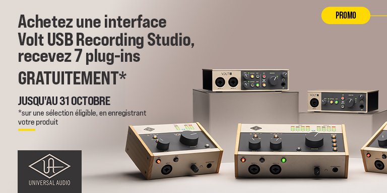 <b><center>UNIVERSAL AUDIO Volt: 7 Kostenlose Plug-ins</center></b>