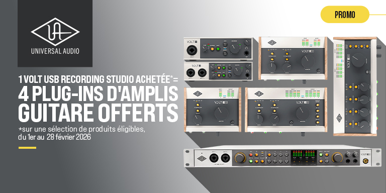 <b><center>VOLT USB = UAD AMP-PACK GRATIS</center></b>