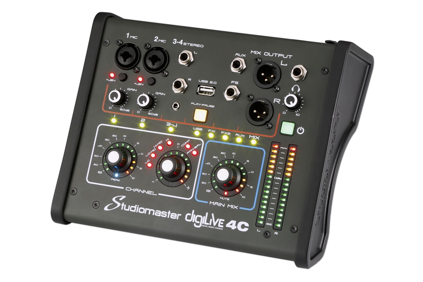 Studiomaster Digilive 4c - Numerisches Mischpult - Variation 1