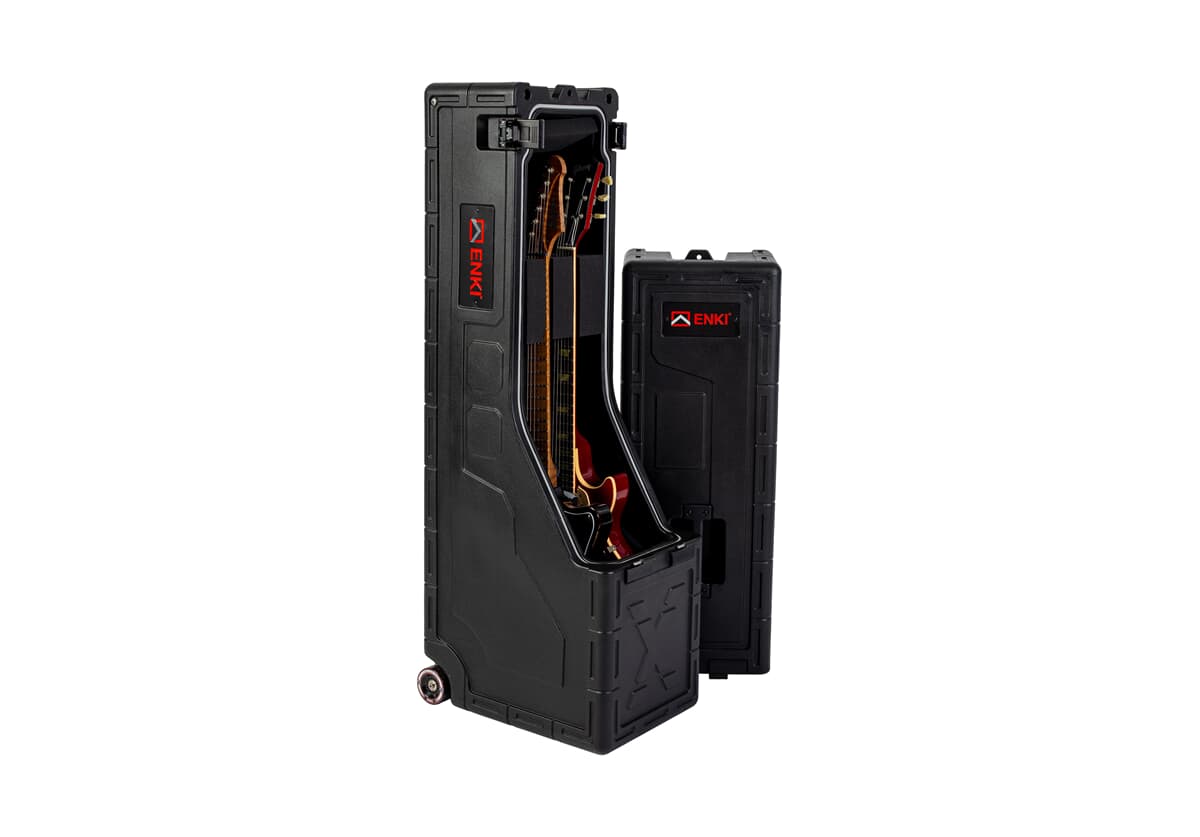 Enki X-2 - Etui Rigide Pour 2 Guitares - Koffer für E-Gitarren - Variation 4