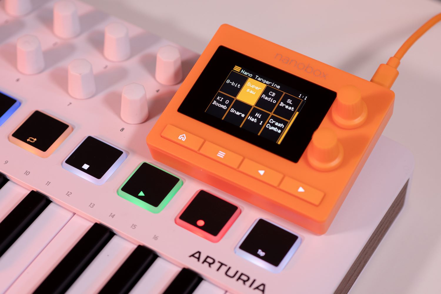 1010music Nanobox Tangerine - Sampler - Variation 7
