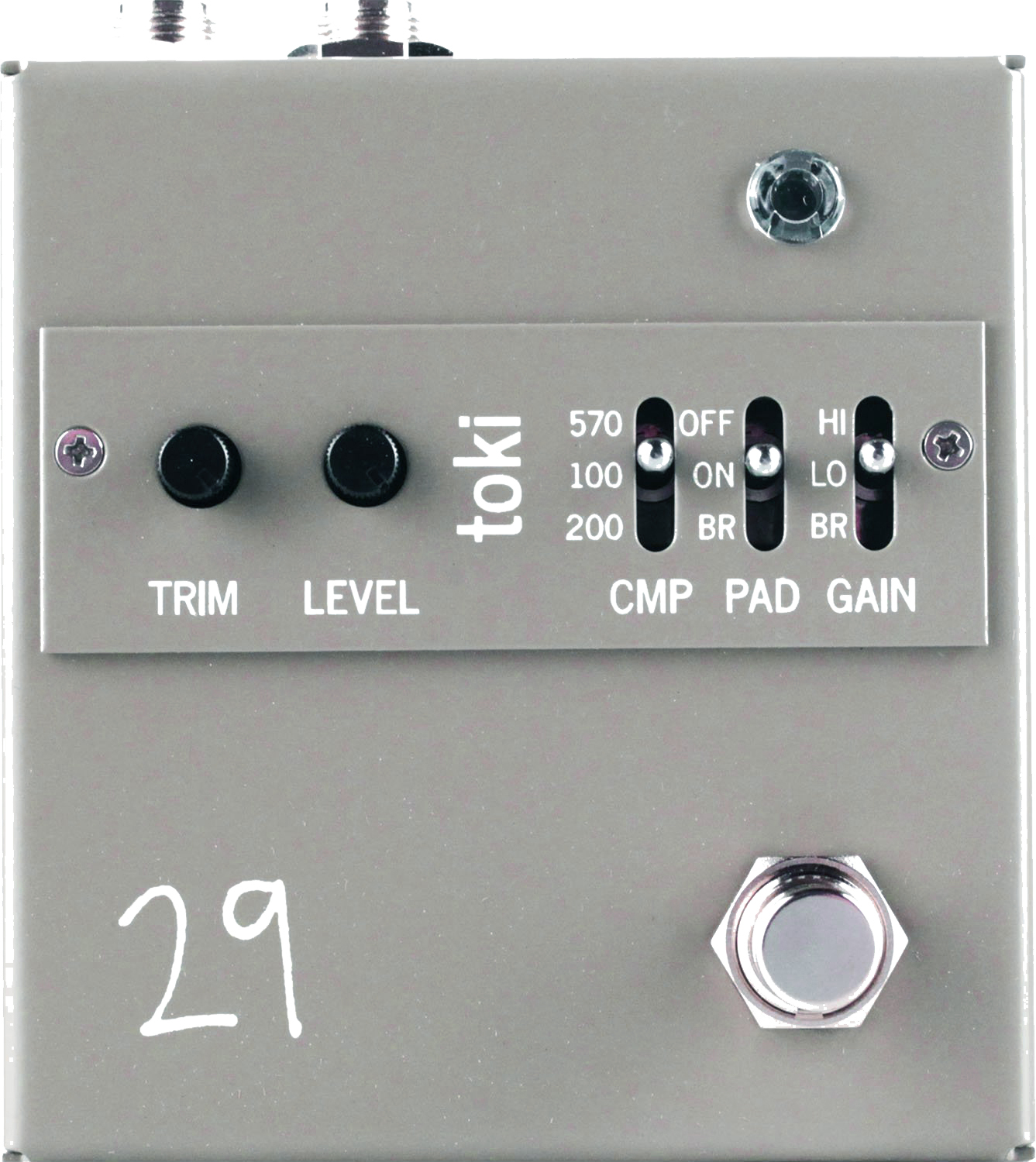 29 Pedals Toki Fuzzy Driver - Overdrive/Distortion/Fuzz Effektpedal - Main picture