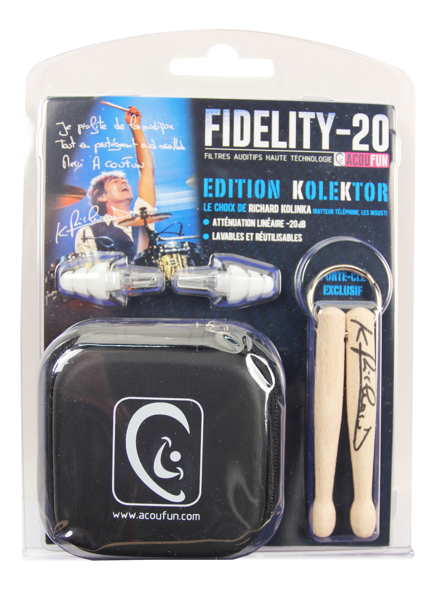 Acoufun Er20 Richard Kolinka  Edition - Gehörsshutz - Variation 2