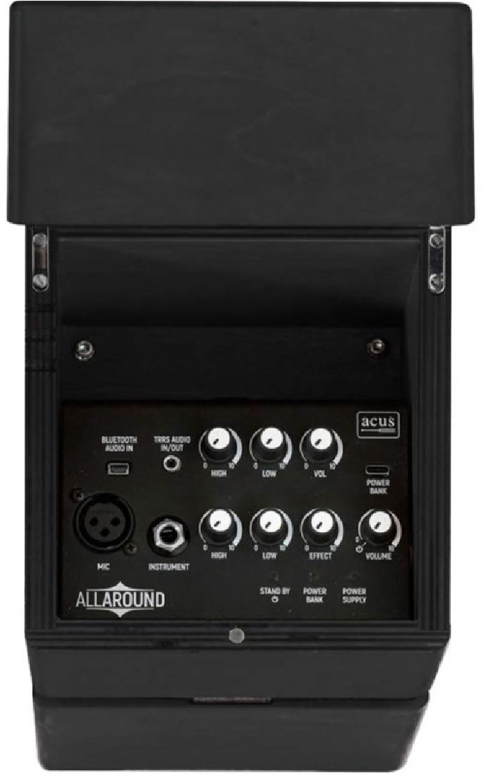 Acus Allaround 4 1x4 + Tweeter 30+20w Black Wood - Combo für Akustikgitarre - Variation 1