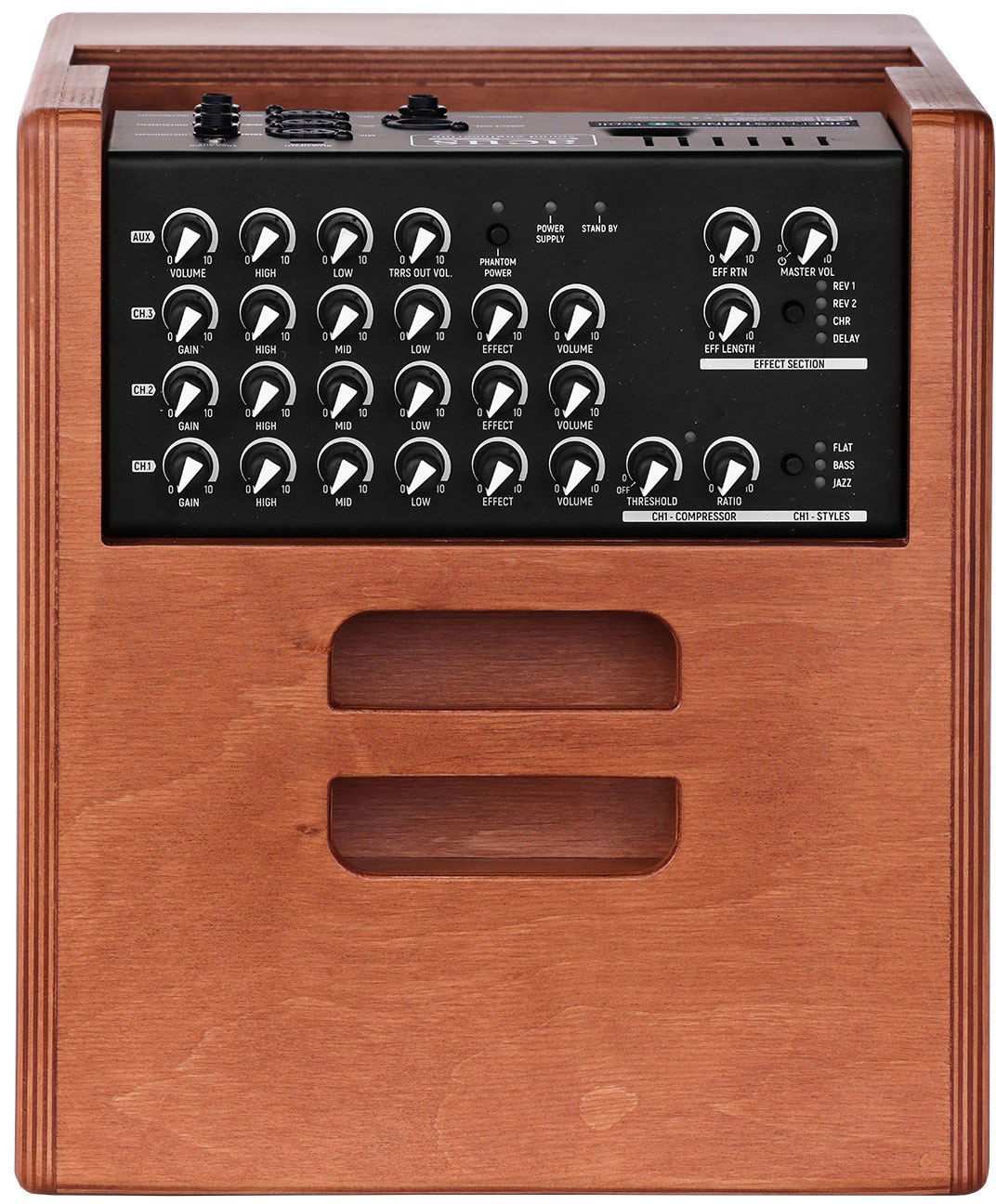 Acus One Forstrings 8ferdi 1x8 + Tweeter 90+50w Cherry Wood - Combo für Akustikgitarre - Variation 3