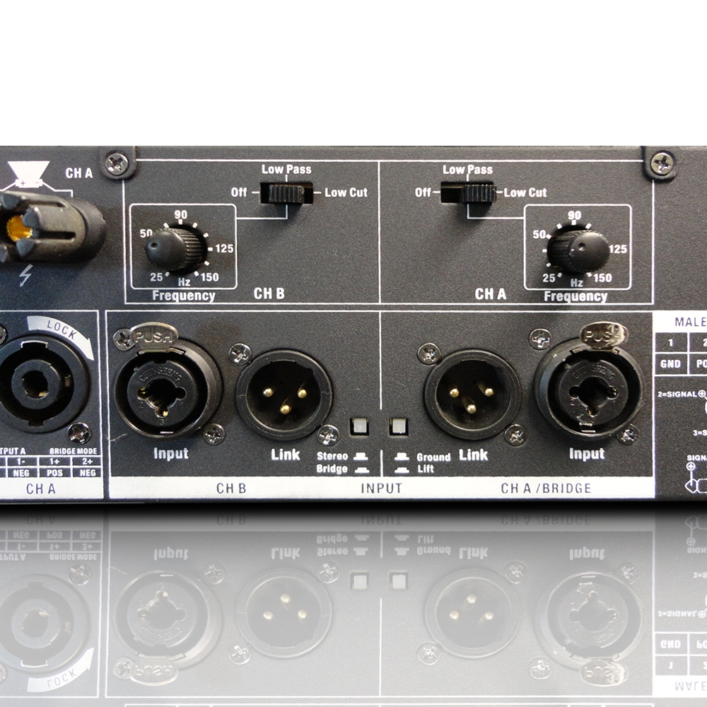 Adam Hall Dp 2400 X - Stereo Endstüfe - Variation 2