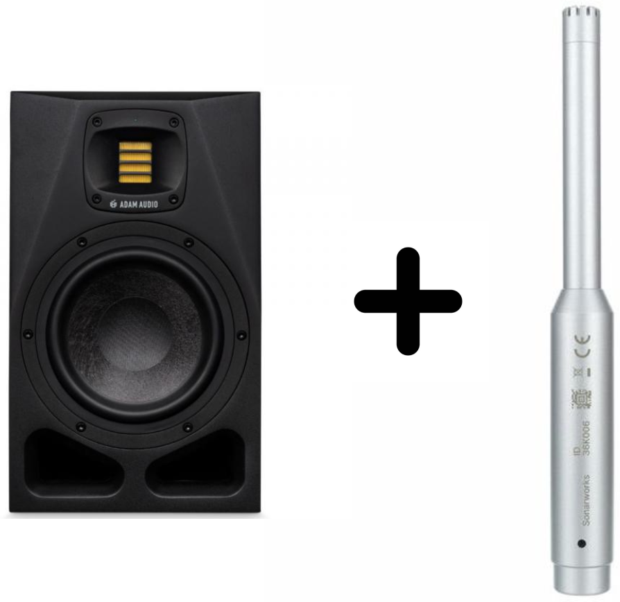 Adam A7v  + Sound Id Reference - Enceintes Et Casque + Micro - Aktive studio monitor - Main picture