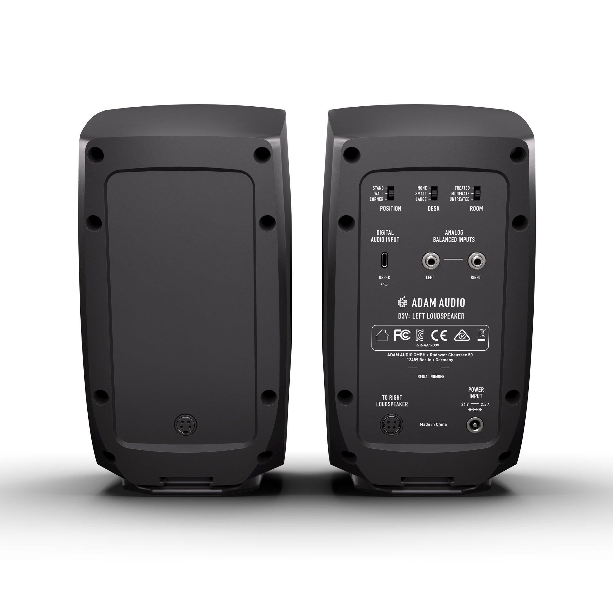 Adam D3v Black - La Paire - Aktive studio monitor - Variation 1
