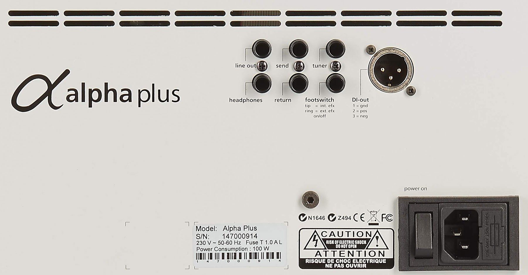 Aer Alpha Plus 40w  1x8 Black +housse - Combo für Akustikgitarre - Variation 3