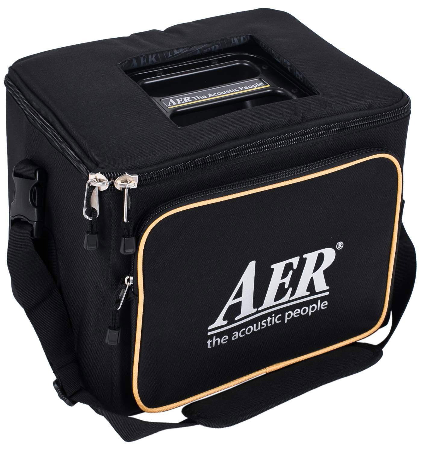 Aer Alpha Plus 40w  1x8 Black +housse - Combo für Akustikgitarre - Variation 4