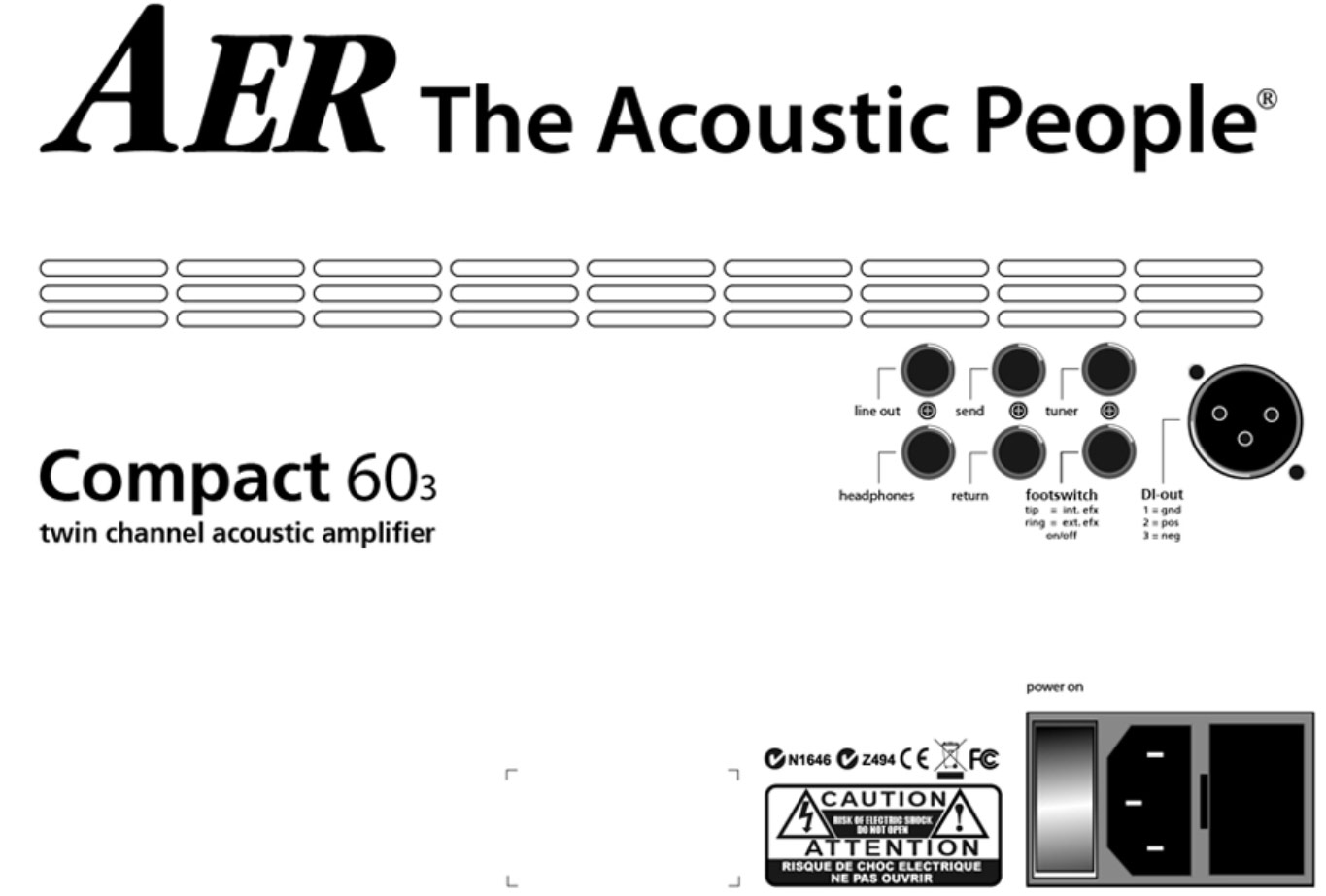 Aer Compact 60/4 Omh - Combo für Akustikgitarre - Variation 2