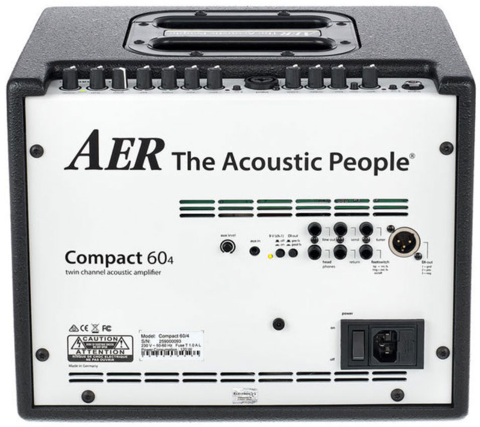 Aer Compact 60/4 60w 1x8 +housse - Combo für Akustikgitarre - Variation 1