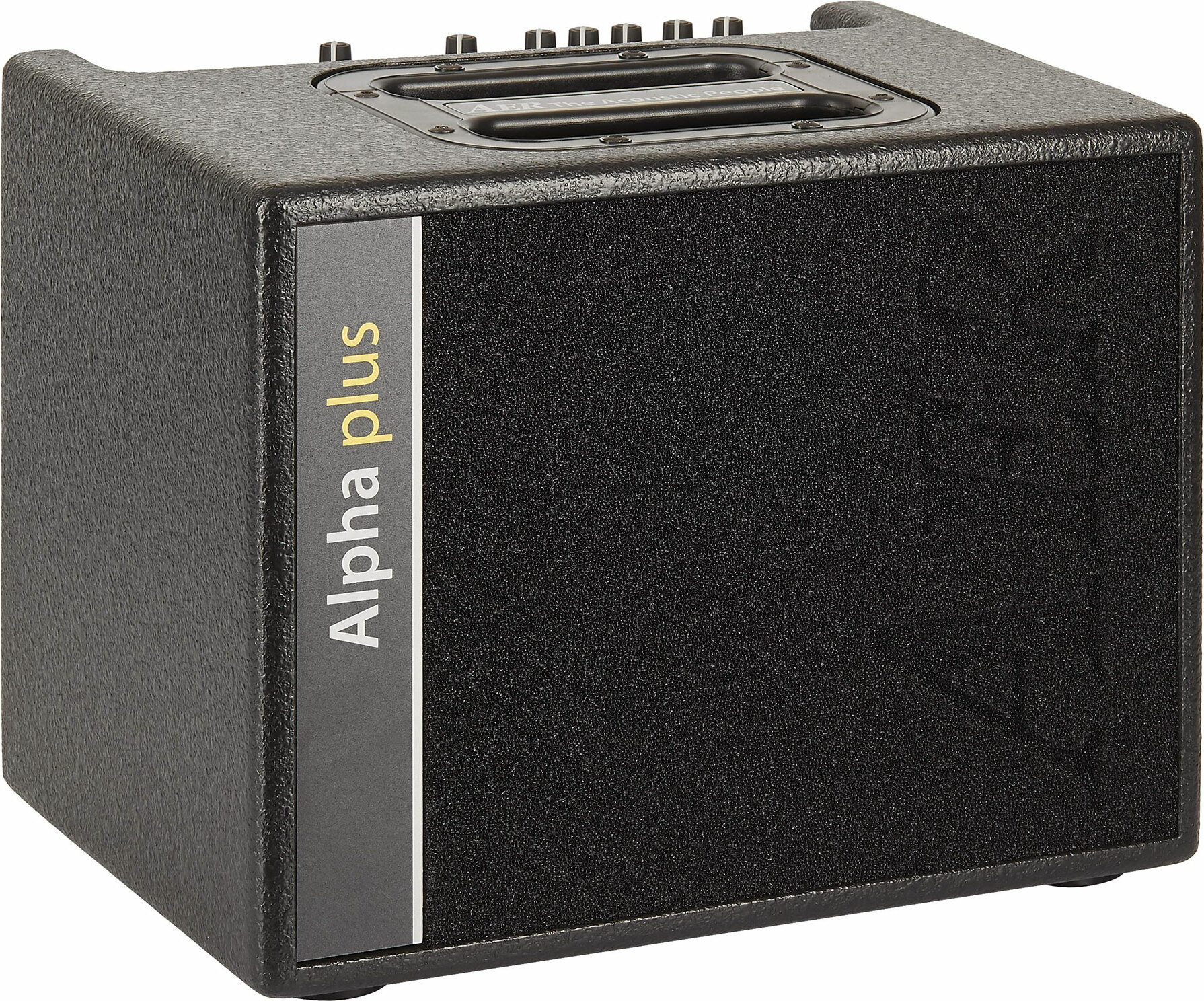 Aer Alpha Plus 40w  1x8 Black +housse - Combo für Akustikgitarre - Main picture