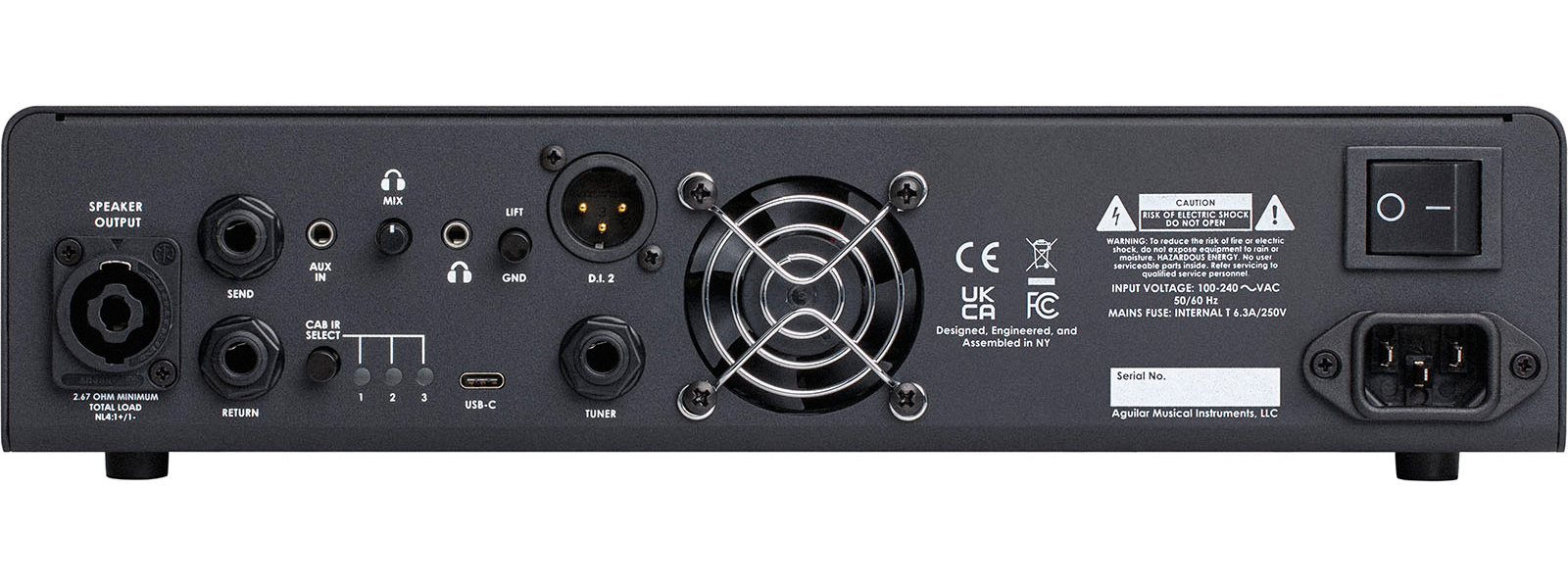 Aguilar Ag 700 Bass Amp Head V2 700w - Bass Topteil - Variation 1
