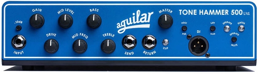 Aguilar Th500 Tone Hammer Limited Edition Blue - Bass Topteil - Main picture