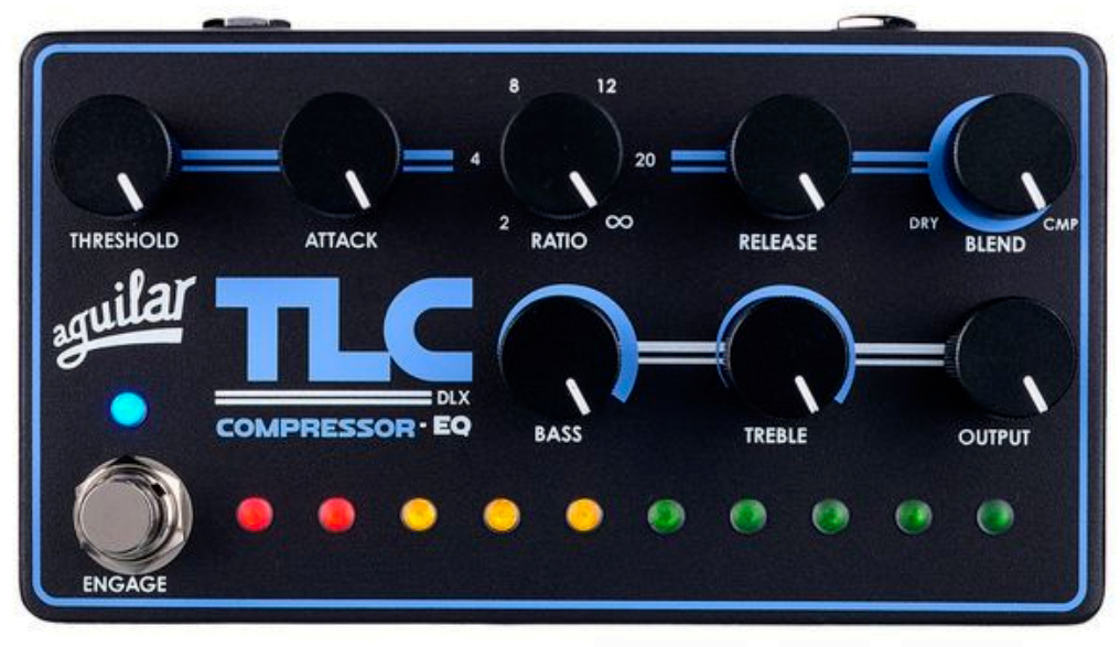 Aguilar Tlc Bass Compressor Eq Dlx - Kompressor/Sustain/Noise gate Effektpedal bass - Main picture