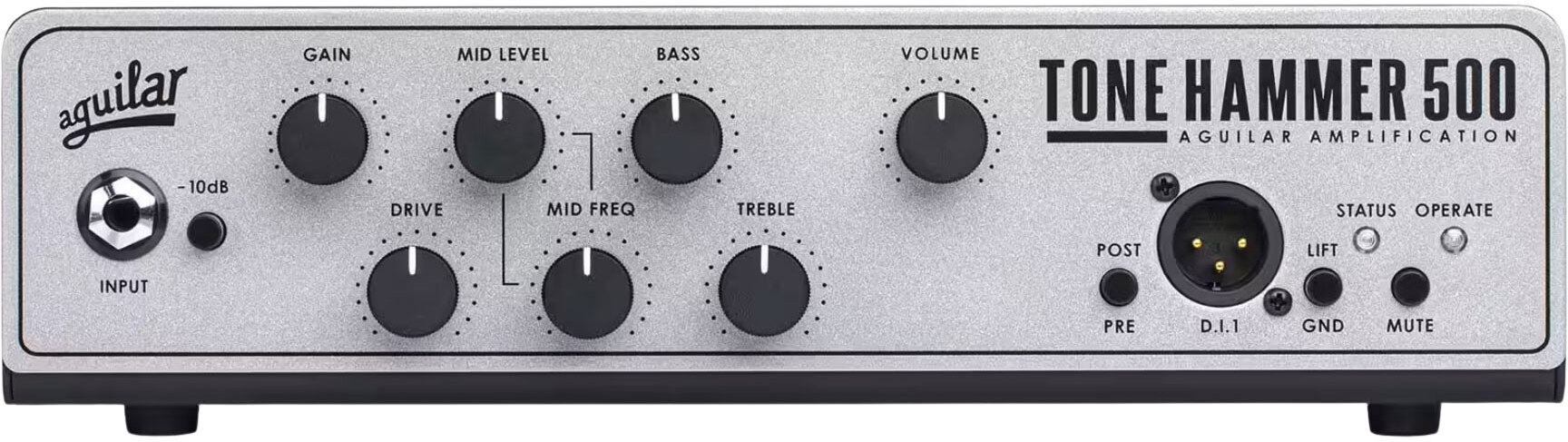 Aguilar Tone Hammer 500 Bass Head V2 500w@4-ohms - Bass Topteil - Main picture