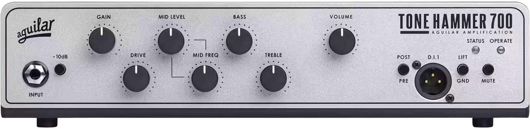 Aguilar Tone Hammer 700 Bass Head V2 700w@4-ohms - Bass Topteil - Main picture