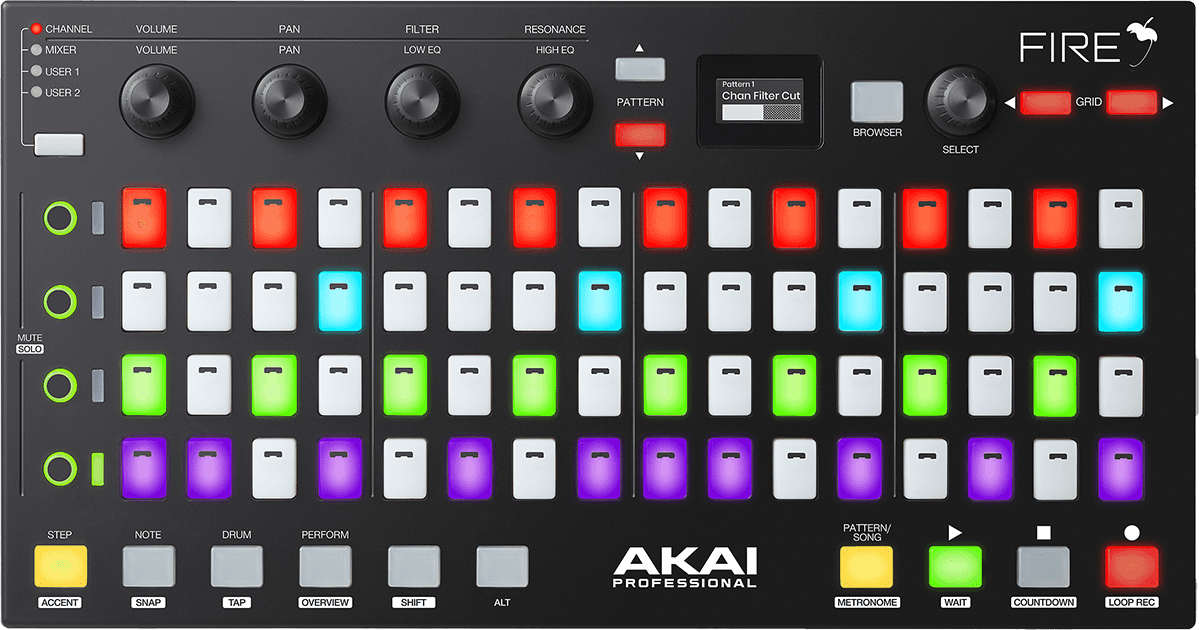 Akai Fire Ns - Midi Controller - Main picture