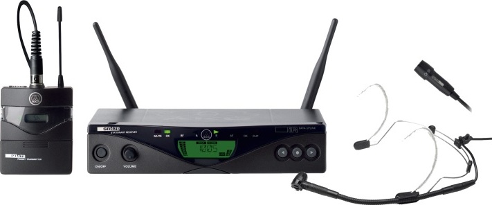 Akg Wms470 Presenter Set Band 1 - Wireless Lavalier-Mikrofon - Main picture