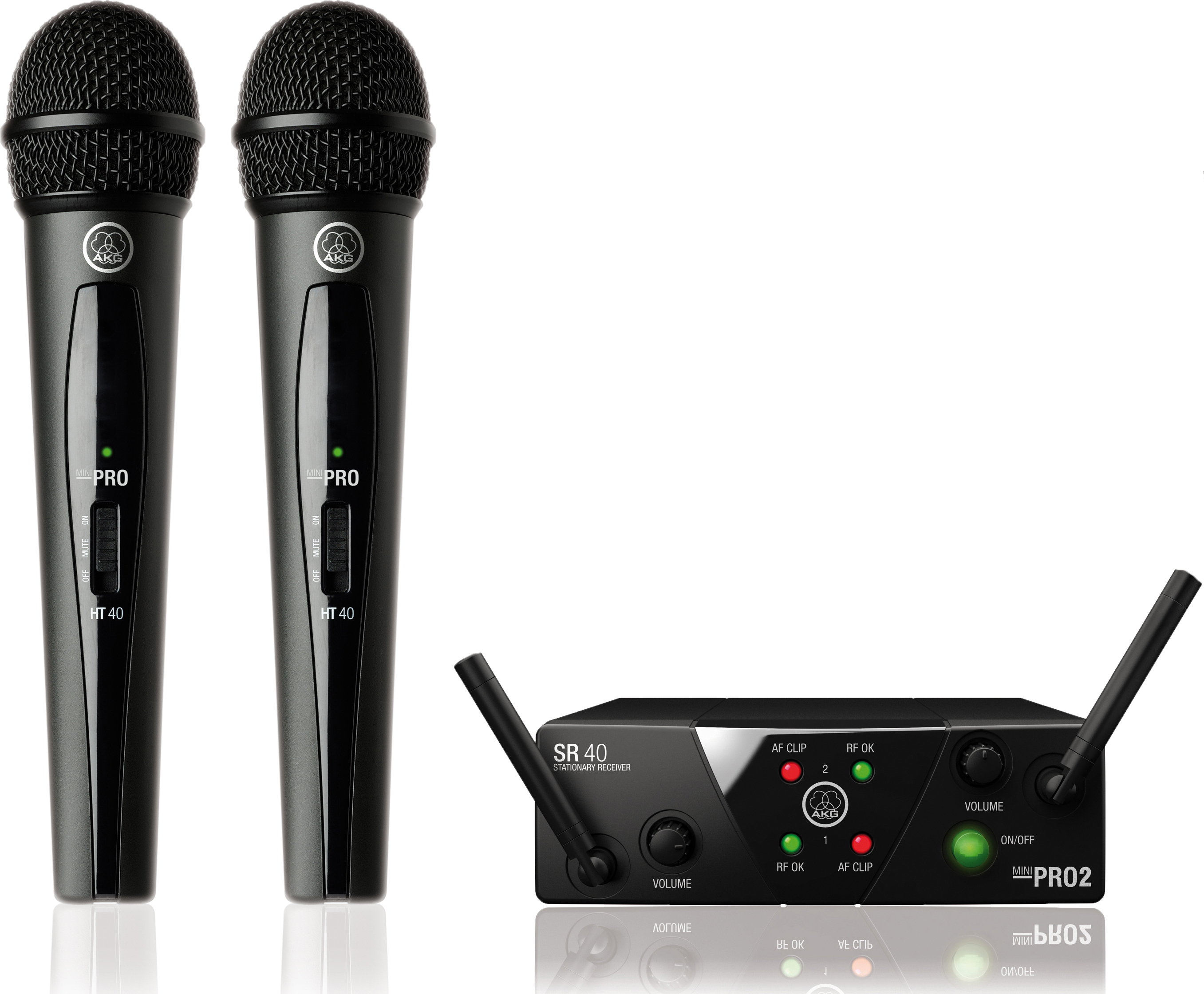 Akg Wms40 Mini 2 Dual Vocal Set - Wireless Handmikrofon - Main picture