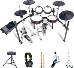 Drum promo set Alesis STRATA CORE Bundle Complet - X-HP1 + DT90 + VIC5A + HH45WN + HP30