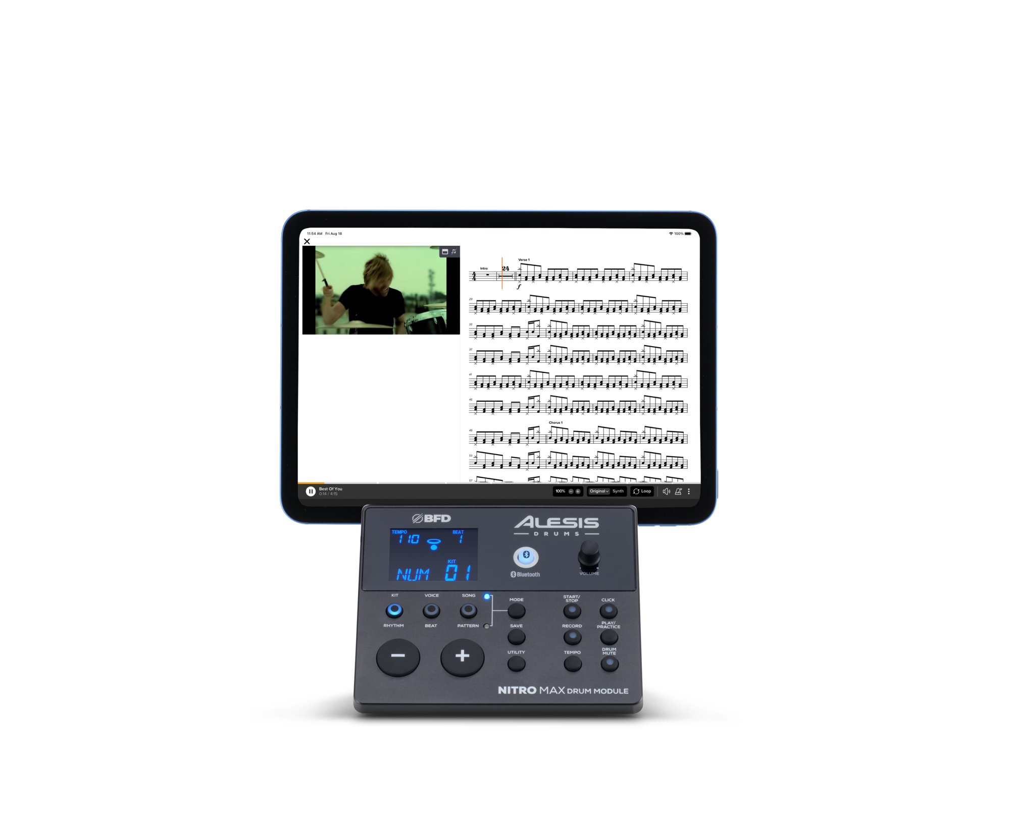 Alesis Nitro Max - Komplett E-Drum Set - Variation 6