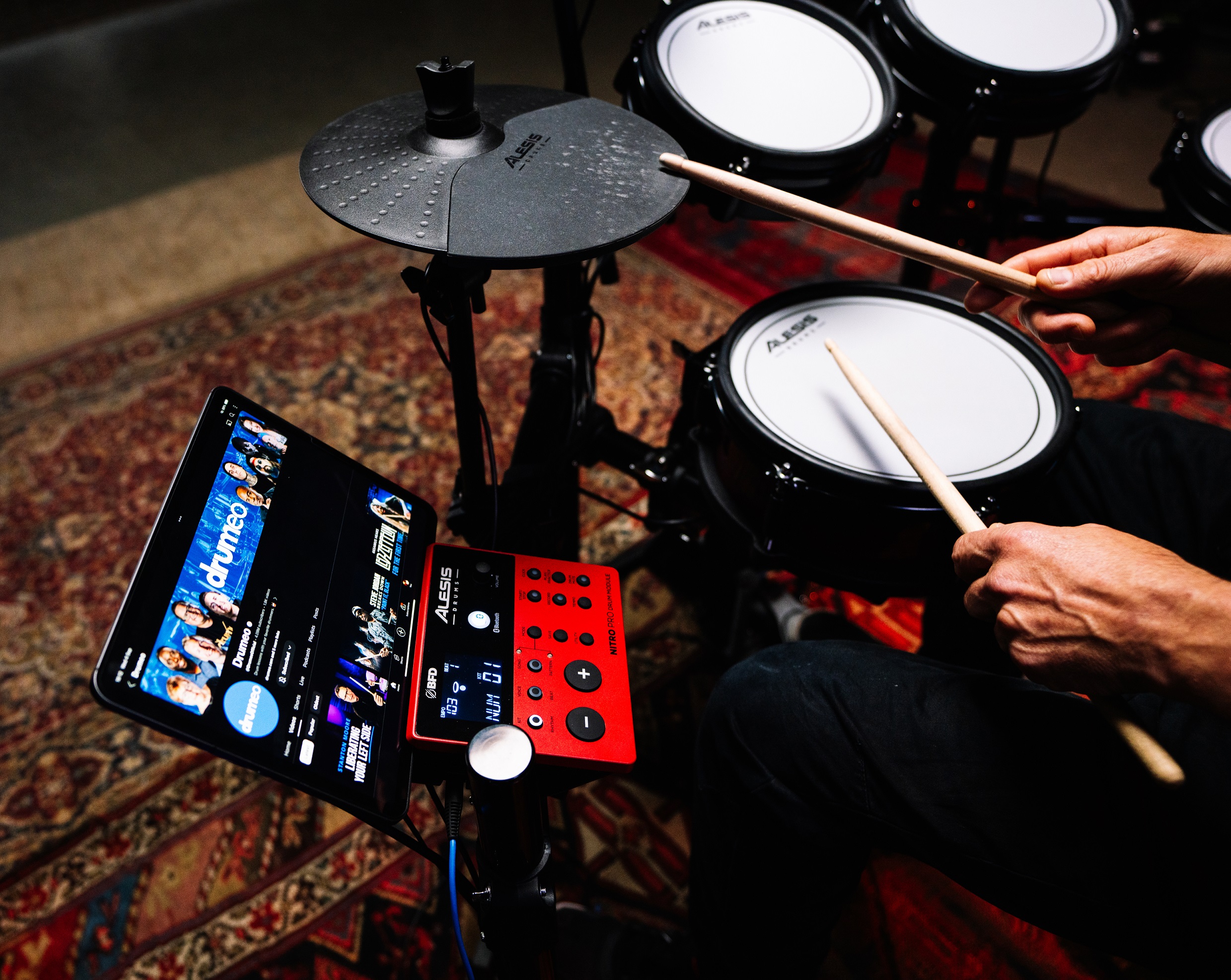 Alesis Nitro Pro Xl - Komplett E-Drum Set - Variation 4