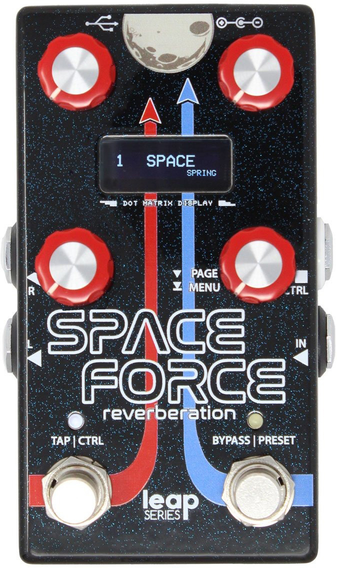 Alexander Pedals Space Force Reverb - Reverb/Delay/Echo Effektpedal - Main picture
