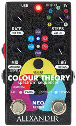 Harmonizer effektpedal Alexander pedals Colour Theory Step Sequencer