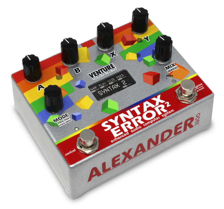 Alexander Pedals Syntax Error 2 - Modulation/Chorus/Flanger/Phaser & Tremolo Effektpedal - Variation 1