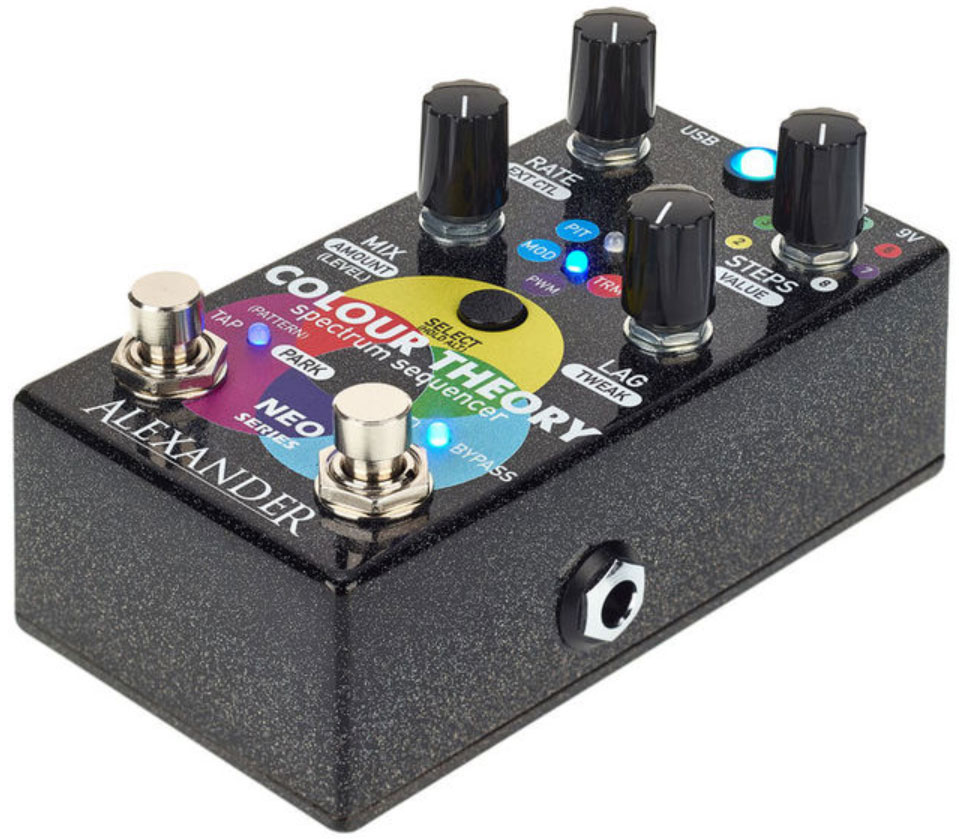 Alexander Pedals Colour Theory Spectrum Sequencer - Harmonizer Effektpedal - Variation 1