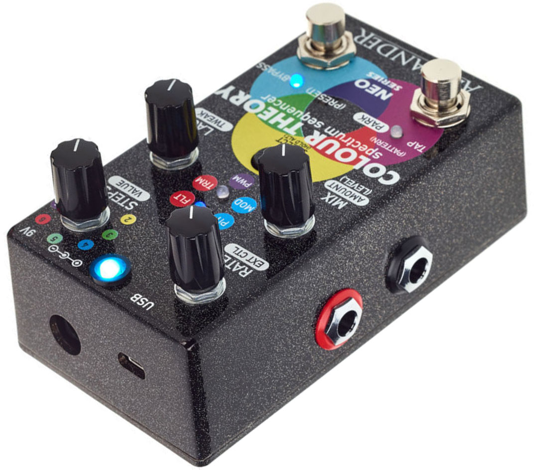 Alexander Pedals Colour Theory Spectrum Sequencer - Harmonizer Effektpedal - Variation 3