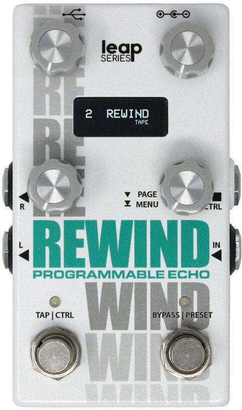 Alexander Rewind - Reverb/Delay/Echo Effektpedal - Main picture