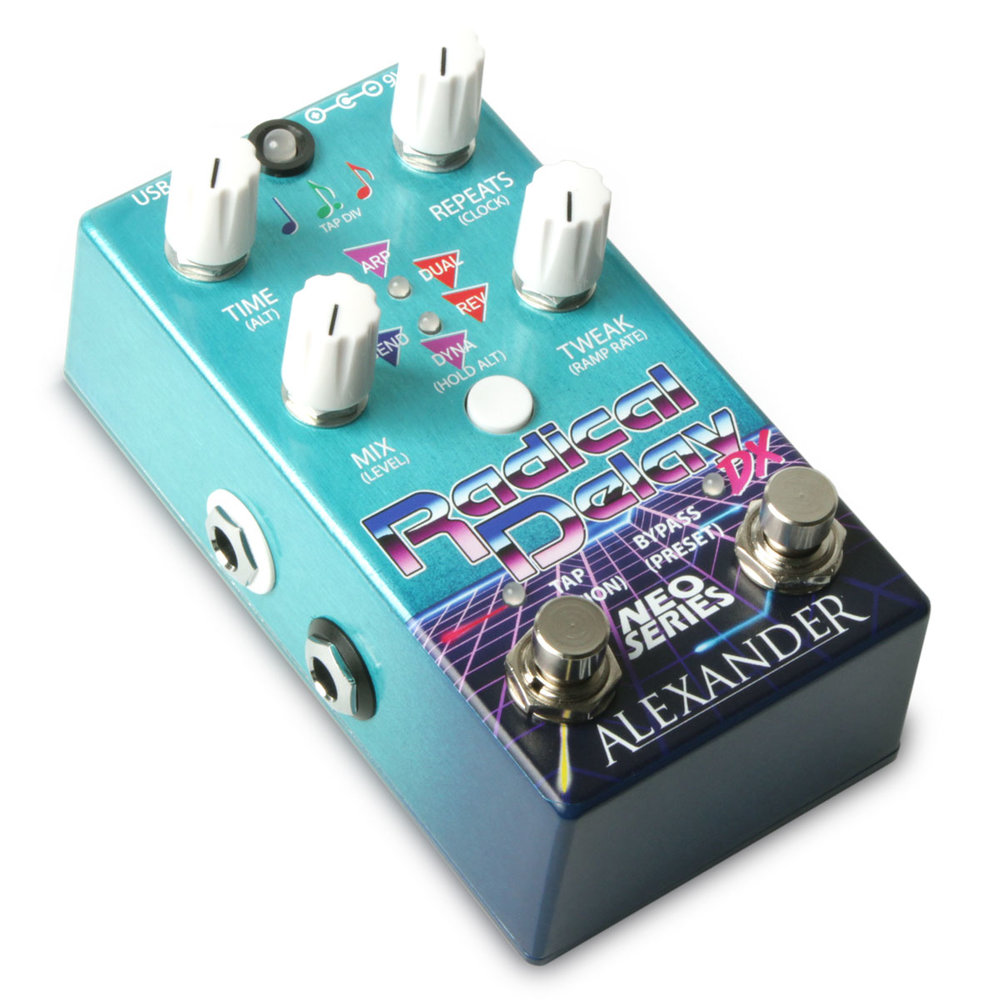 Alexander Pedals Radical Delay Dx - Reverb/Delay/Echo Effektpedal - Variation 1