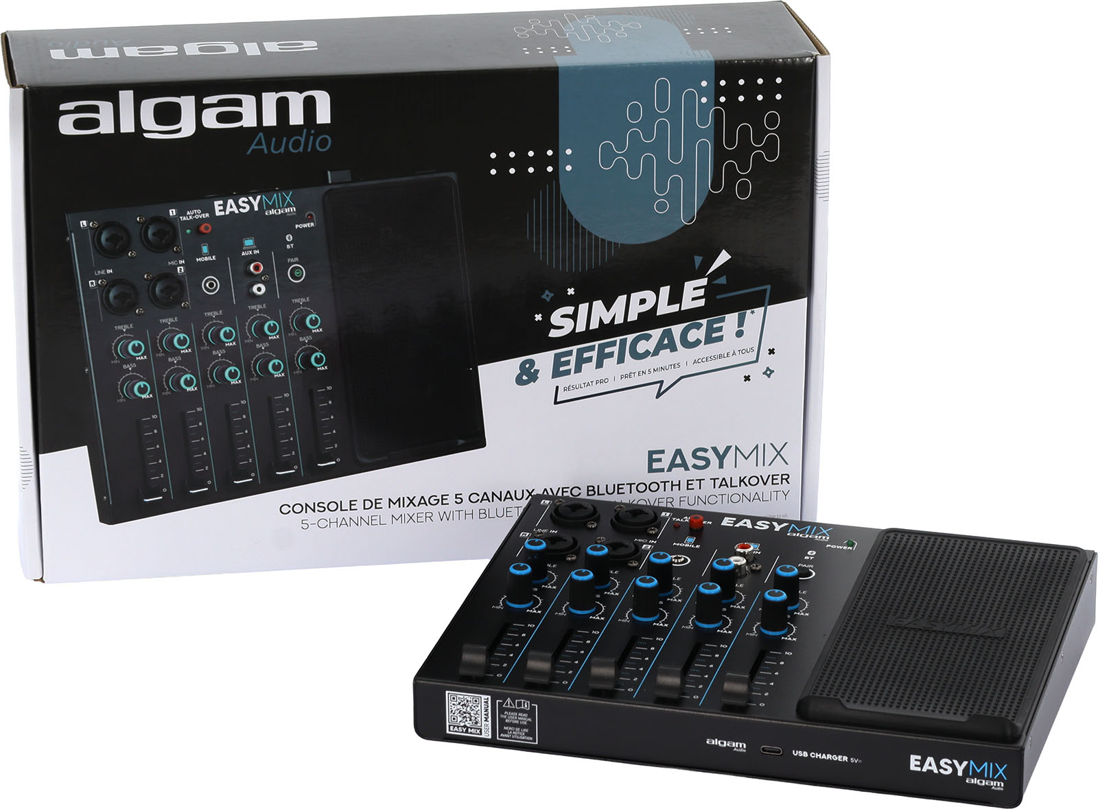 Algam Audio Easymix - Analoges Mischpult - Variation 5