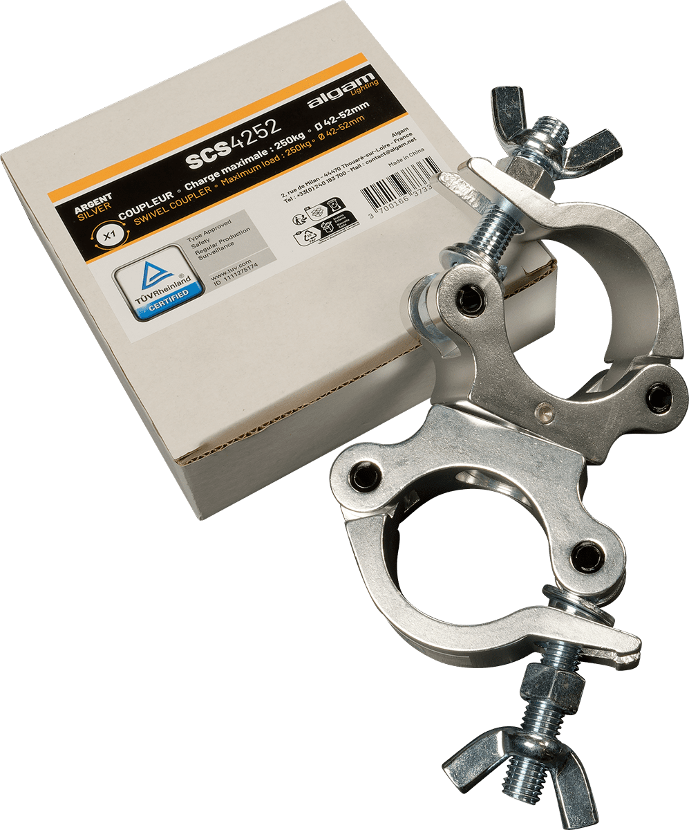 Algam Lighting Coupleur 42-52mm 250kg Argent - Gaffer-bänder - Main picture