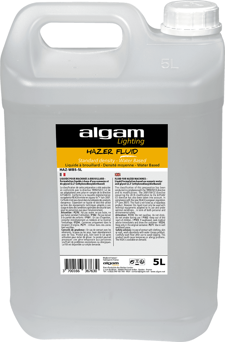 Algam Lighting Haz-wbs-5l - Fluid für Effektmaschine - Main picture